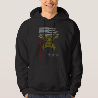 Amerikanischer Adler Freiheit Patriot Gerechtigkei Hoodie