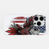 Amerikanischer Adler iPhone Hülle (Rückseite (Horizontal))