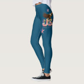 Amerikanischer Adler Leggings (Links)