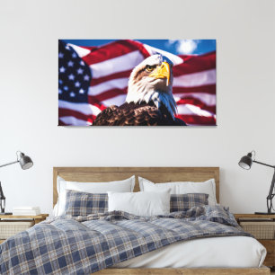 Amerikanischer Adler Leinwanddruck