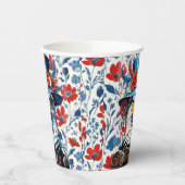 Amerikanischer Adler Pappbecher (Links)