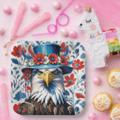 Amerikanischer Adler Pappteller (Party)