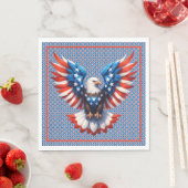 Amerikanischer Adler Serviette (Beispiel)