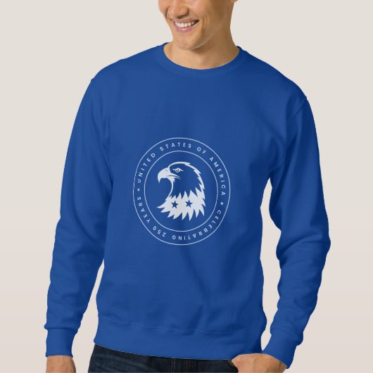 Amerikanischer Adler Sweatshirt (Vorderseite)