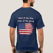 Amerikanischer Adler T-Shirt (Rückseite)