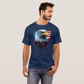 Amerikanischer Adler T-Shirt (Vorne ganz)