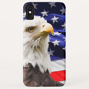 Amerikanischer Adler und Flagge Case-Mate iPhone Hülle