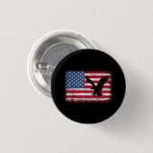 Amerikanischer Adler USA Button (Vorne & Hinten)