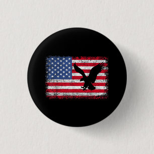 Amerikanischer Adler USA Button