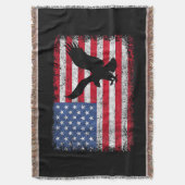 Amerikanischer Adler USA Decke (Vorderseite Vertikal)