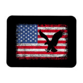 Amerikanischer Adler USA Magnet (Horizontal)