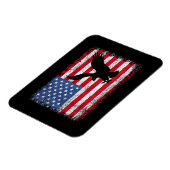 Amerikanischer Adler USA Magnet (Linke Seite)