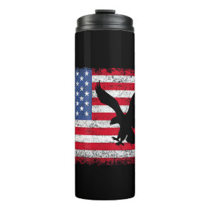 Amerikanischer Adler USA Thermosbecher