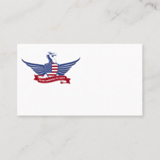 Amerikanischer Adler Visitenkarte