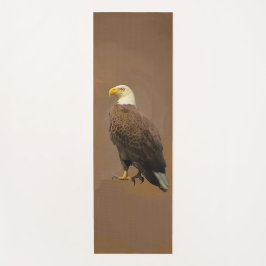 Amerikanischer Adler Yogamatte (Vorderseite)