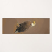 Amerikanischer Adler Yogamatte (Vorderseite (Horizontal))