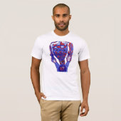 Amerikanischer alien-König T-shirt (Vorne ganz)