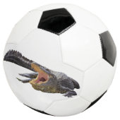 Amerikanischer Alligator - Florida wild lebende Ti Fußball (Dreiviertel)