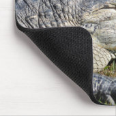 Amerikanischer Alligator Wildlife anpassbar Mousepad (Ecke)