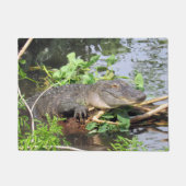 Amerikanischer Alligatorfußmatte Fußmatte (Vorderseite)