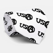 Amerikanischer Anarchist Krawatte (Gerollt)