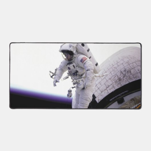 Amerikanischer Astronaut Schreibtischunterlage (Vorderseite)