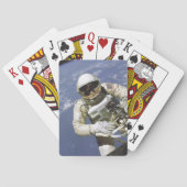 Amerikanischer Astronaut Spielkarten (Rückseite)