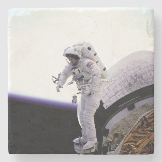 Amerikanischer Astronaut Steinuntersetzer (Vorderseite)