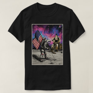 Amerikanischer Astronaut T-Shirt
