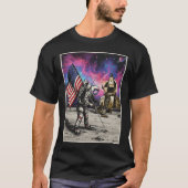 Amerikanischer Astronaut T-Shirt (Vorderseite)