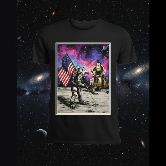 Amerikanischer Astronaut T-Shirt