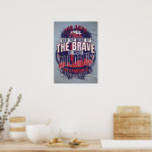 Amerikanischer Ausspruch Poster (Küche)