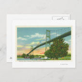 Amerikanischer Balken mit Blick auf die Internatio Postkarte (Vorne/Hinten)