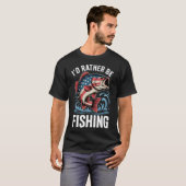 Amerikanischer Barsch T-Shirt (Vorne ganz)