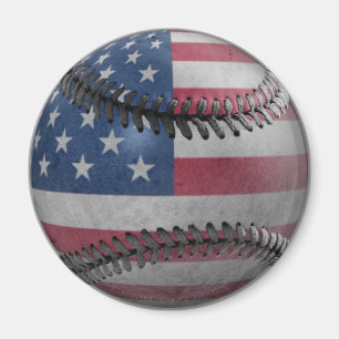 Amerikanischer Baseball Magnet
