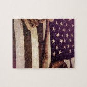 Amerikanischer Baseball Puzzle (Horizontal)