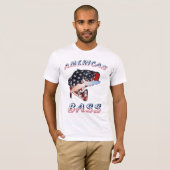 Amerikanischer Bass-T - Shirt (Vorne ganz)