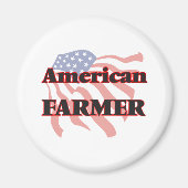 amerikanischer Bauer Magnet (Vorne)