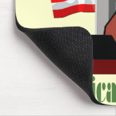 amerikanischer Bauer Mousepad (Ecke)