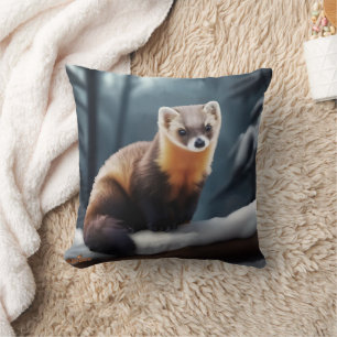 Amerikanischer Baummarder Kissen