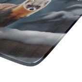 Amerikanischer Baummarder Schneidebrett (Ecke)