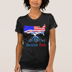 Amerikanischer Bayer wurzelt Damen-T - Shirt