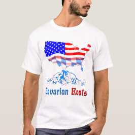 Amerikanischer Bayer wurzelt T - Shirt