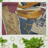 AMERIKANISCHER BEAGLE HANDTUCH (Gefaltet)