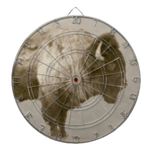 Amerikanischer Bison Dartscheibe