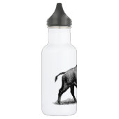 Amerikanischer Bison Edelstahlflasche (Links)