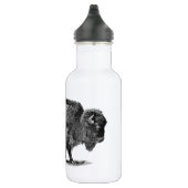 Amerikanischer Bison Edelstahlflasche (Rechts)