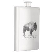 Amerikanischer Bison Flachmann (Rechts)
