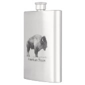 Amerikanischer Bison Flachmann (Links)