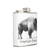 Amerikanischer Bison Flachmann (Rechts)